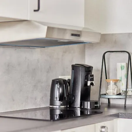 Moderne Stilvoll Eingerichtete Neubauwohnung Daire Mannheim